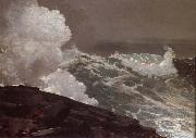 Winslow Homer Vent du nord-est oil